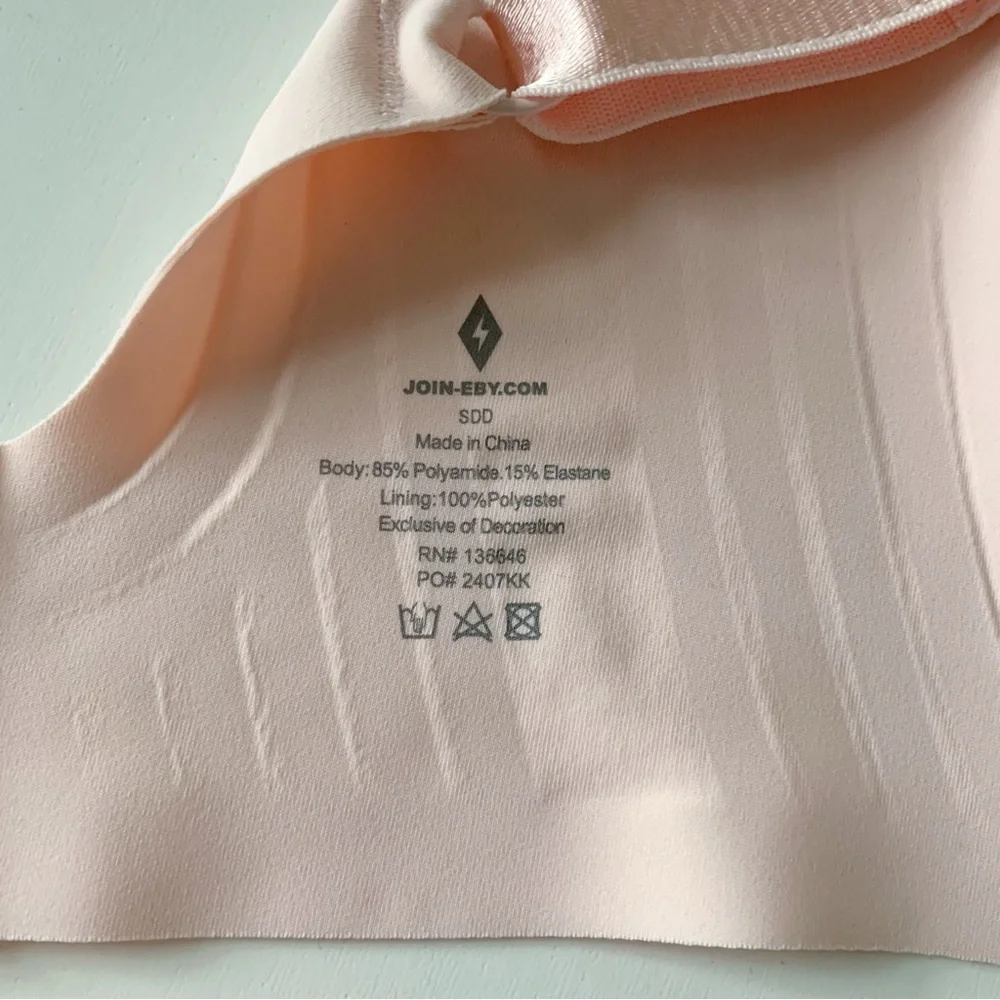 EBY 3D Precision Bra light Pink Size Small DD - Picture 5 of 5